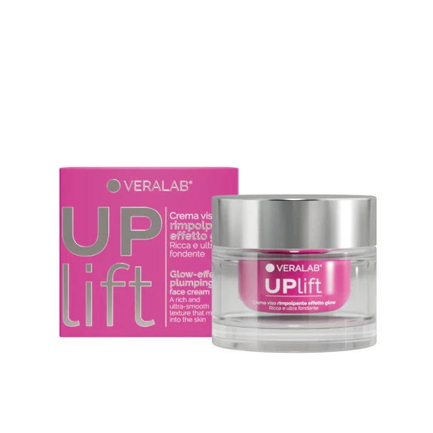 Veralab - Up Lift Crema Viso Rimpolpante Effetto Illuminante Texture Ricca Confezione 50 Ml