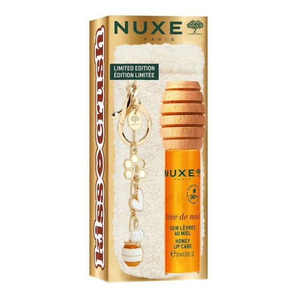 Nuxe - Kiss Crush Reve De Miel Trattamento Labbra Al Miele Con Astuccio E Charm Confezione 10 Ml