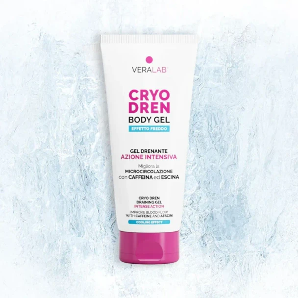 Veralab - Cryo Dren Gel Drenante Intensivo Effetto Ghiaccio Confezione 200 Ml