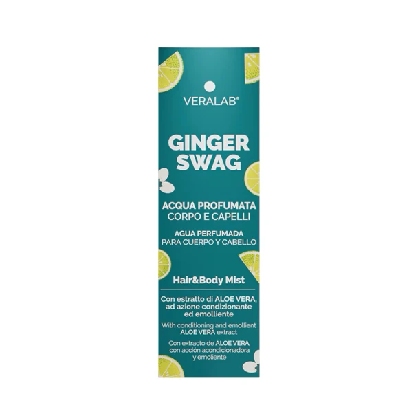 Veralab - Ginger Swag Acqua Profumata Corpo e Capelli Confezione 100 Ml