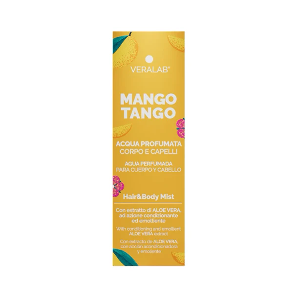 Veralab Mango Tango Acqua Profumata Corpo e Capelli Confezione 100 Ml