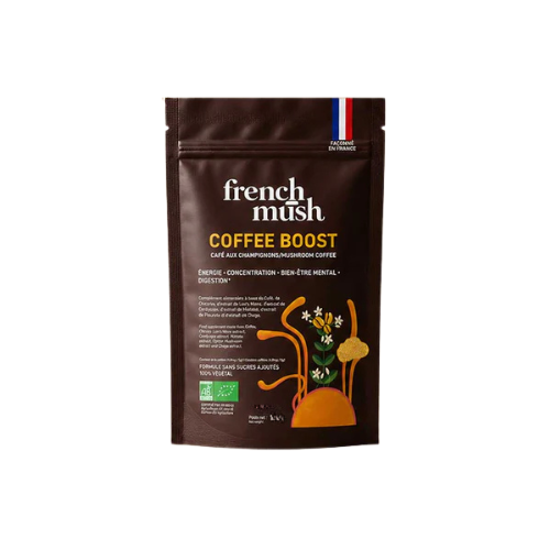 French Mush - Coffee Boost Bevanda Bio Caffè Energia E Concentrazione Confezione 60 Dosi