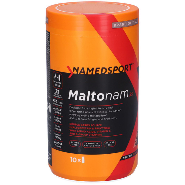 Named Sport - Maltonam Integratore Contro Stanchezza Ed Affaticamento Confezione 500 Gr