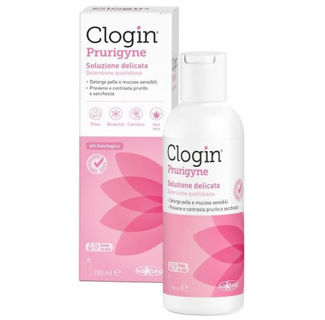 Clogin - Prurigyne Detergente Delicato Pelli Sensibili, Atopiche E Irritabili Confezione 150 Ml