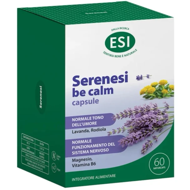 Esi - Serenesi Be Calm Integratore Rilassamento E Tono Dell'Umore Confezione 60 Capsule