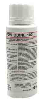 Povi - Iodine 100 Soluzione Acquosa Antisettica 10% Confezione 125 Ml (Scadenza Prodotto 23/01/2027)