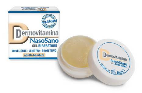 Dermovitamina - Naso Sano Gel Riparatore Lenitivo Protettivo Confezione 8 Ml