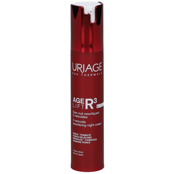 Uriage - Age Lift 3R Crema Notte Rivitalizzante Viso Confezione 40 Ml
