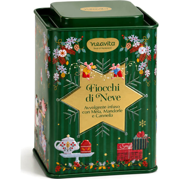 Neavita - Fiocchi Di Neve Infuso Mela, Mandorle E Cannella Confezione 12 Filtri