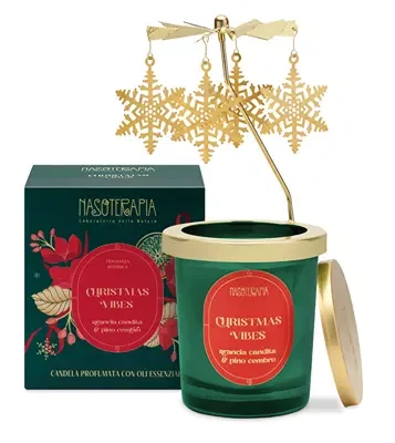 Nasoterapia - Candela Prumata Christmas Vibes Natale Confezione 1 Pezzo
