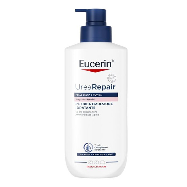Eucerin - UreaRepair Plus 5% Urea Emulsione Idratante Corpo 48h Di Idratazione Confezione 400 Ml