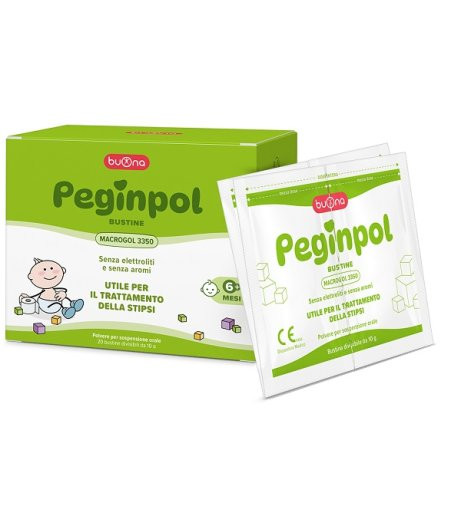 Peginpol - Macrogol 3350 Trattamento Della Sipsi 6+ Mesi Confezione 20 Bustine