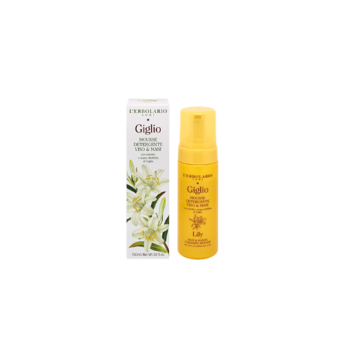 L'Erbolario - Giglio Mousse Detergente Viso E Mani Confezione 150 Ml