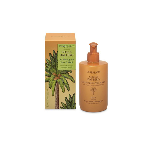L'Erbolario - Nettare Di Dattero Gel Detergente Viso E Mani Confezione 300 Ml