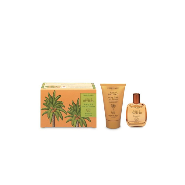 L'Erbolario - Nettare Di Dattero Beauty Set Oasi Deserto Crema Corpo + Profumo Confezione 2 Pezzi