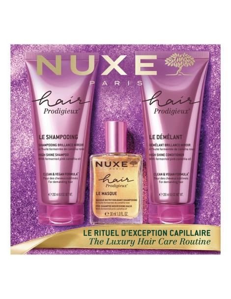 Nuxe - Cofanetto Natale Capelli Le Rituel Shampoo+Maschera+Balsamo Confezione 3 Pezzi