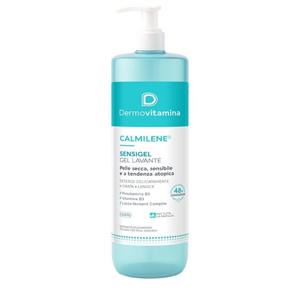 Dermovitamina - Calmilene Sensigel Lavante Corpo Pelle Secca E Atopica Confezione 1 L