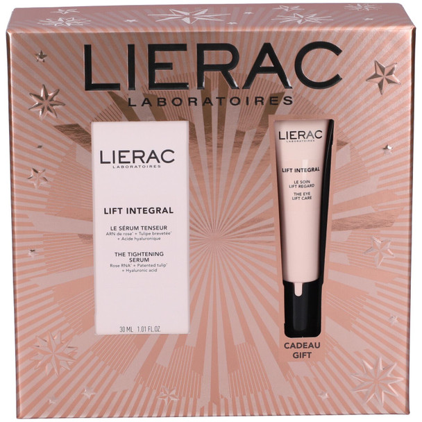 Lierac - Cofanetto Natale Lift Integral Siero Tensore + Crema Liftante Contorno Occhi Confezione 2 Pezzi