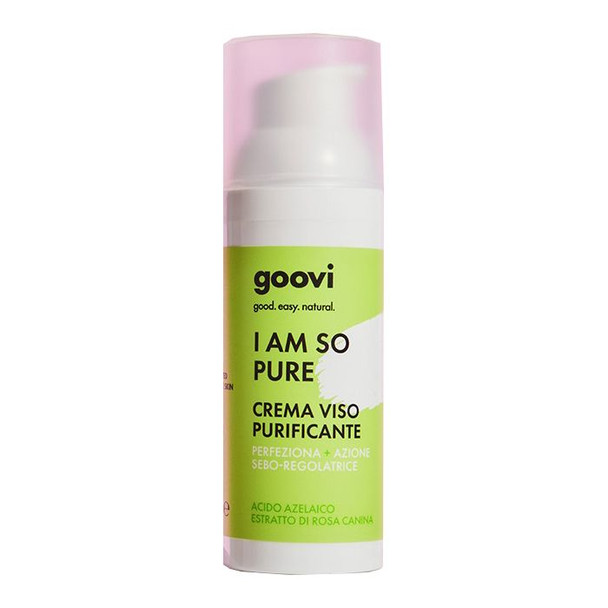Goovi - I Am So Pure Crema Viso Purificante Pelli Miste Grasse Confezione 50 Ml