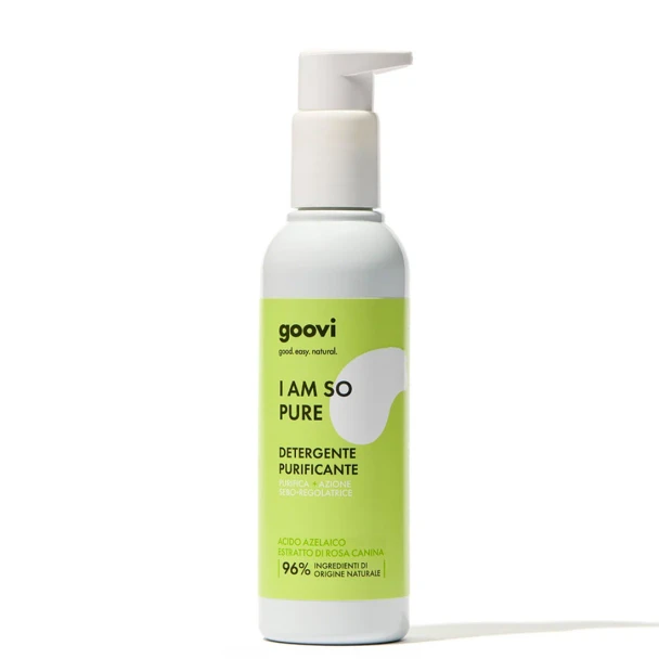Goovi - I Am So Pure Detergente Viso Purificante Pelle Mista Grassa Confezione 140 Ml