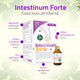 Salugea - Intestinum Forte Integratore Per l’Intestino Confezione 18 Flaconcini (Scadenza Prodotto 28/11/2025)