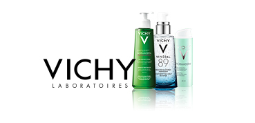 Banner Vichy dermocosmetica con trattamenti dermatologici per la salute della pelle