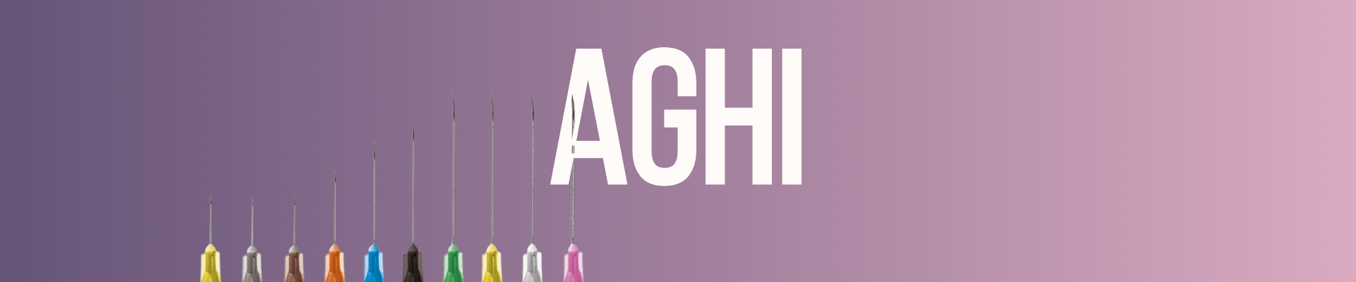 Aghi professionali per mesoterapia e trattamenti estetici sicuri e precisi