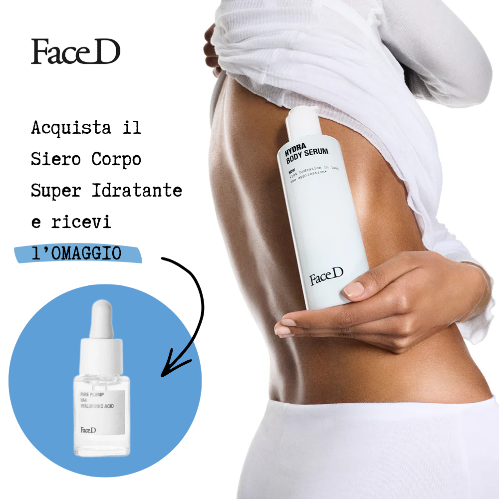 Scopri la promo face d e ricevi l'omaggio