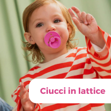 Linea BIBS Ciucci in lattice: succhietti morbidi e naturali, simili alla pelle, per neonati e bambini.