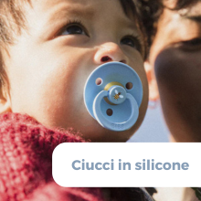Linea BIBS Ciucci in silicone: succhietti sicuri e resistenti, disponibili in diversi colori e taglie