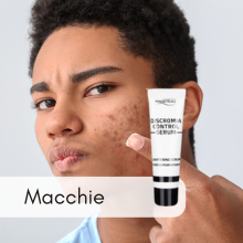 Banner Cosmetici Magistrali macchie con trattamenti uniformanti per la pelle