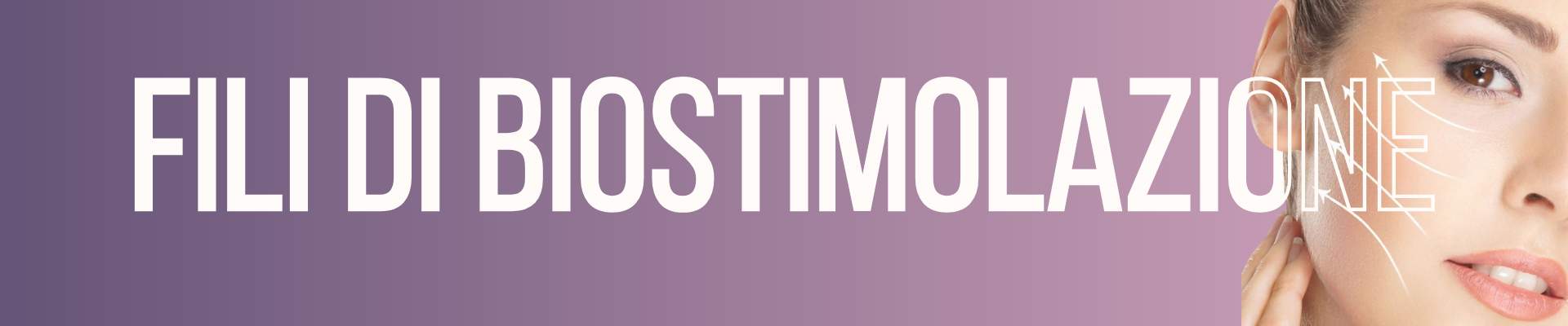 Fili di biostimolazione per stimolare collagene e migliorare tonicità della pelle