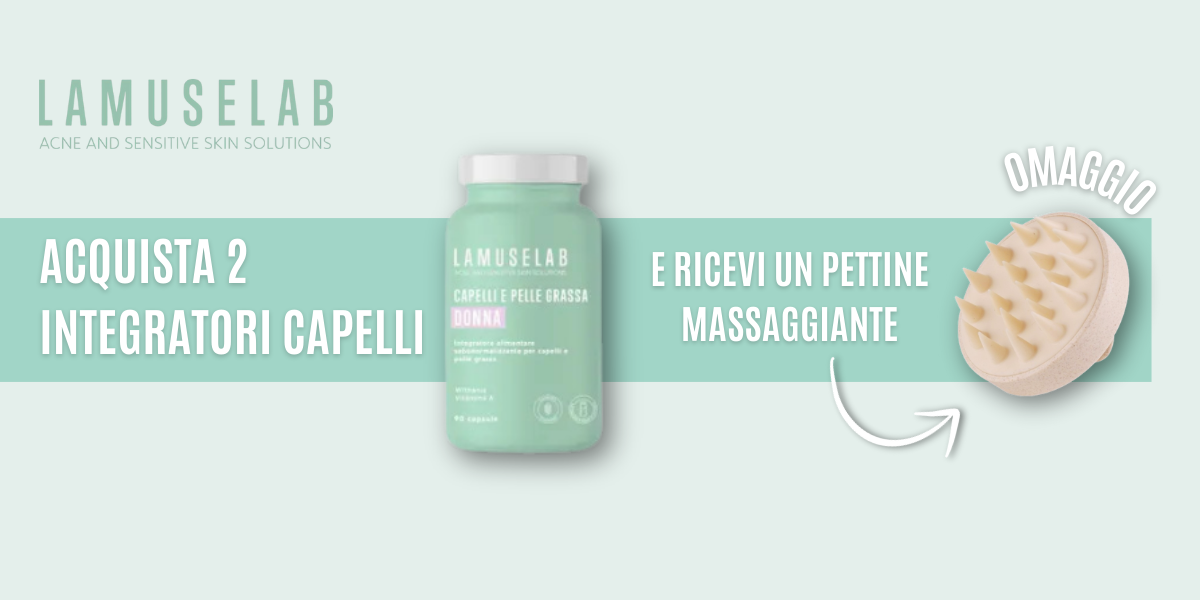 Banner Omaggio Lamuselab: ricevi un regalo esclusivo con l’acquisto di prodotti cosmetici Lamuselab selezionati.