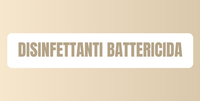 Disinfettanti e battericida per igiene e protezione degli ambienti