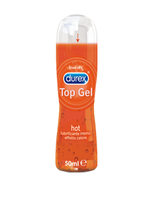 Durex - Top Gel Hot Confezione Confezione 50 Ml