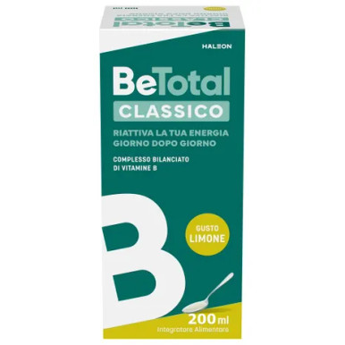 BeTotal - Classico Sciroppo Gusto Limone Confezione 100 Ml