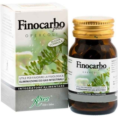 Aboca - Finocarbo Plus Integratore Digestivo Confezione 50 Opercoli