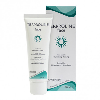 Synchroline - Terproline Face Cream Crema Viso e Collo Elasticizzante e Tonificantee Confezione 50 Ml