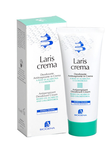 Laris - Crema Antisudorifera Confezione 75 Ml