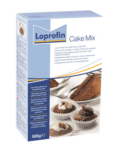 Loprofin - Cake Mix Torta Al Cioccolato Aproteica Confezione 500 Gr