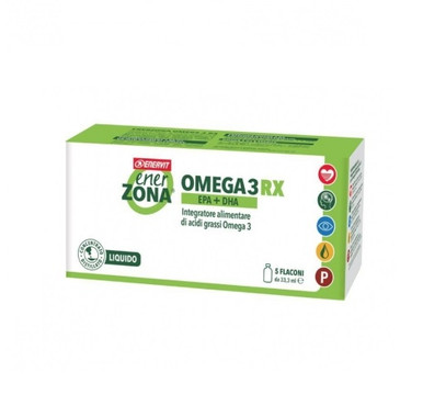 Enervit - Enerzona Integratore Omega 3 RX Confezione 5 Flaconi