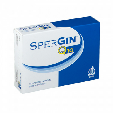 Spergin - Q10 Integratore Fertilità Maschile Confezione 16 Compresse
