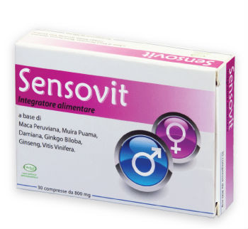Wellvit - Sensovit Integratore Afrodisiaco Confezione 30 Compresse