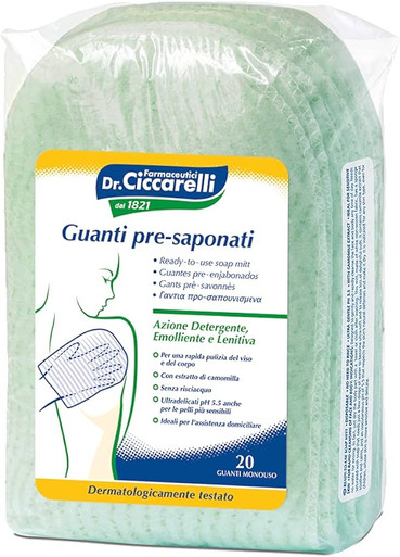 Ciccarelli - Guanti Pre-saponati Confezione 20 Pezzi