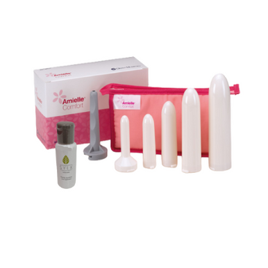 Amielle Comfort - Kit 5 Dilatatori Vaginali e Gel Vaginale Lubrificante