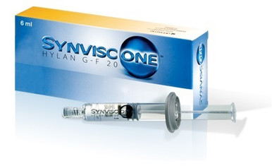 Synvisc - One Siringa Fiala Acido Ialuronico Confezione 1 Fiala Siringa Preriempita 6 Ml (Dispositivo Medico CE)