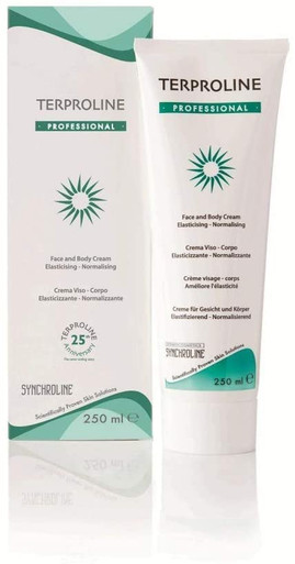 Synchroline - Terproline Professional Crema Viso Corpo Elasticizzante Uso Professionale Confezione 250 Ml