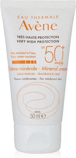 Avene - Crema Viso Protezione Spf50+ Schermo Minerale Confezione 50 Ml