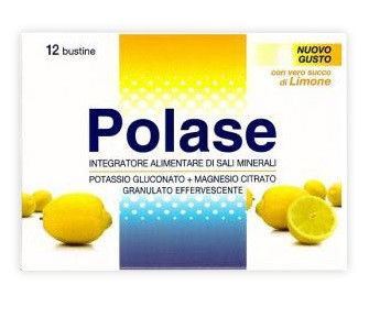 Polase - Integratore Di Sali Minerali Gusto Limone Confezione 12 Bustine