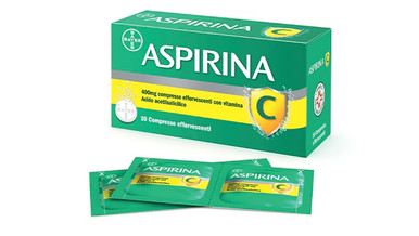 Aspirina - C Per Raffreddore Febbre E Influenza Con Vitamina C 10 Compresse Effervescenti